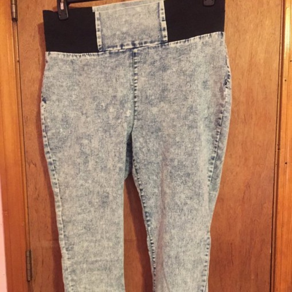 Lightwash Denim Joggers